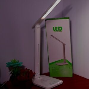 LED Table Lamp with Phone Wireless Charging